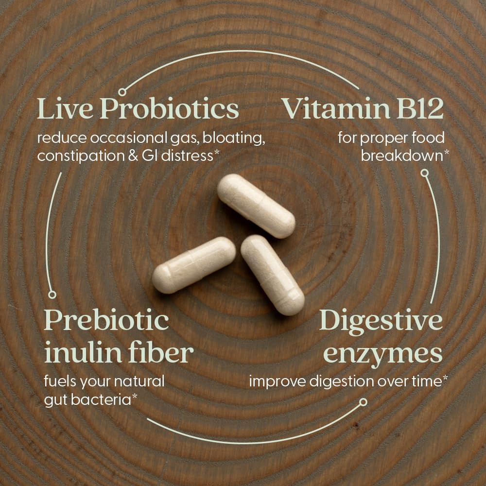 New Chapter Complément Alimentaire Probiotiques 90 capsules vue arrière