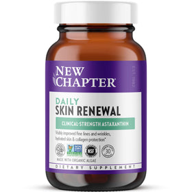 New Chapter Complément Alimentaire Renouvellement de Peau 30 Capsules vue de face