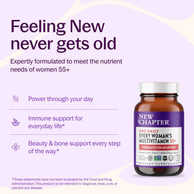 New Chapter Every Woman's One Daily 55+ Multivitamin emballage
