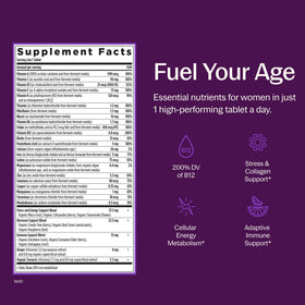 New Chapter Every Woman's One Daily Multivitamin tablets close-up