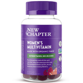 New Chapter Gummies Femme 75 gélifiées en vue de face avec emballage Berry-Citrus