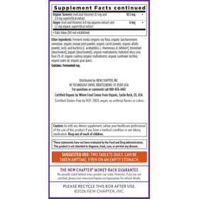 New Chapter Multivitamine Avancée pour Hommes, prise quotidienne