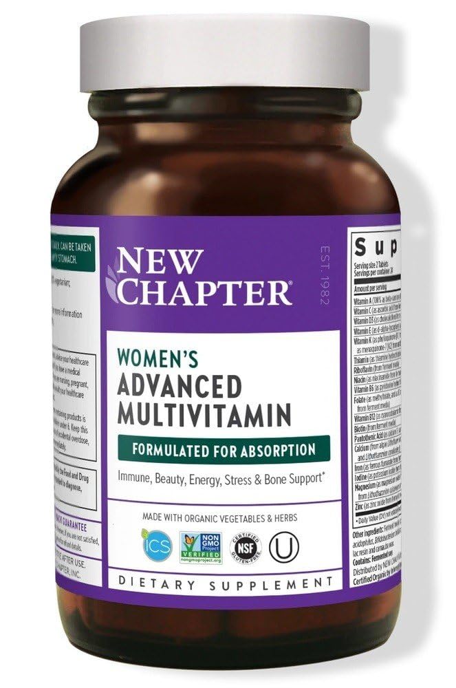 New Chapter Multivitamine Femme 48 capsules en boîte