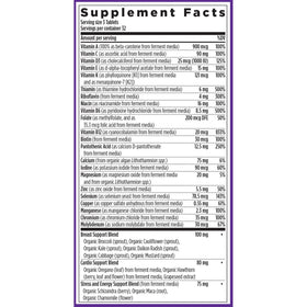 New Chapter Multivitamines Femmes 40+ vue de côté de la boîte