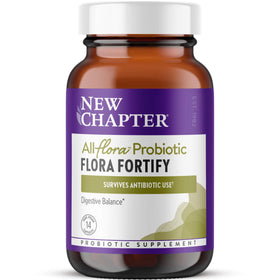 New Chapter Probiotique Flora Fortify 14 capsules vue de face