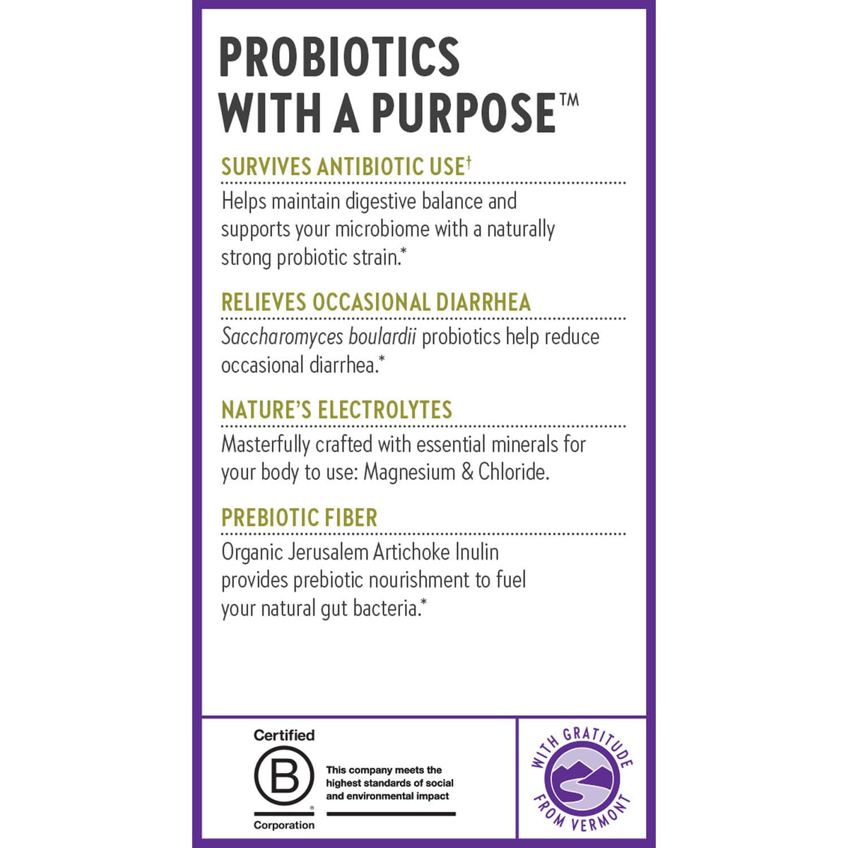 New Chapter Probiotique Flora Fortify avec un verre d'eau