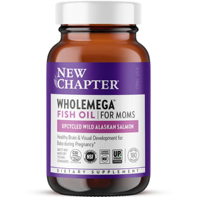 New Chapter Wholemega Huile de Poisson Prénatale 180 gélules avant