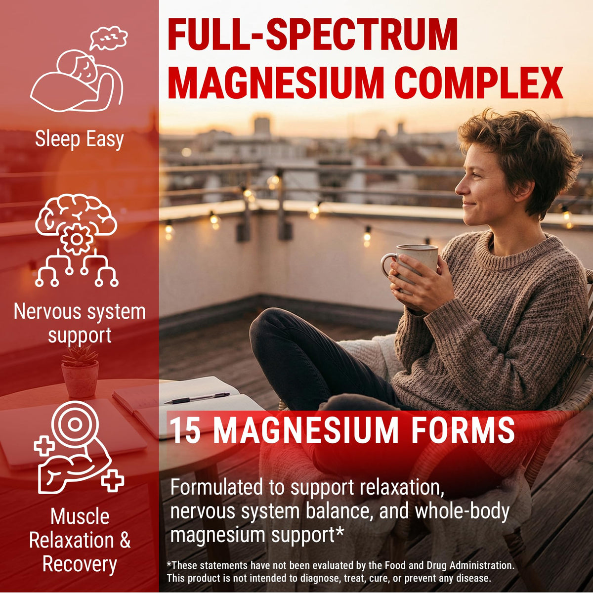 New Elements Complexe Magnésium 15 en 1 224 mg capsules ouvertes