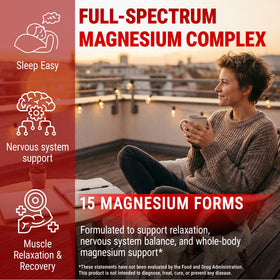 New Elements Complexe Magnésium 15 en 1 224 mg capsules ouvertes