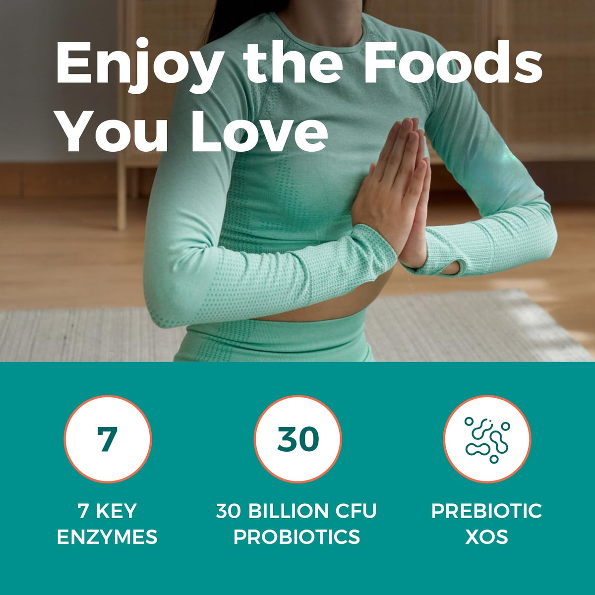 NewRhythm Enzymes 245 mg avec étiquette détaillée