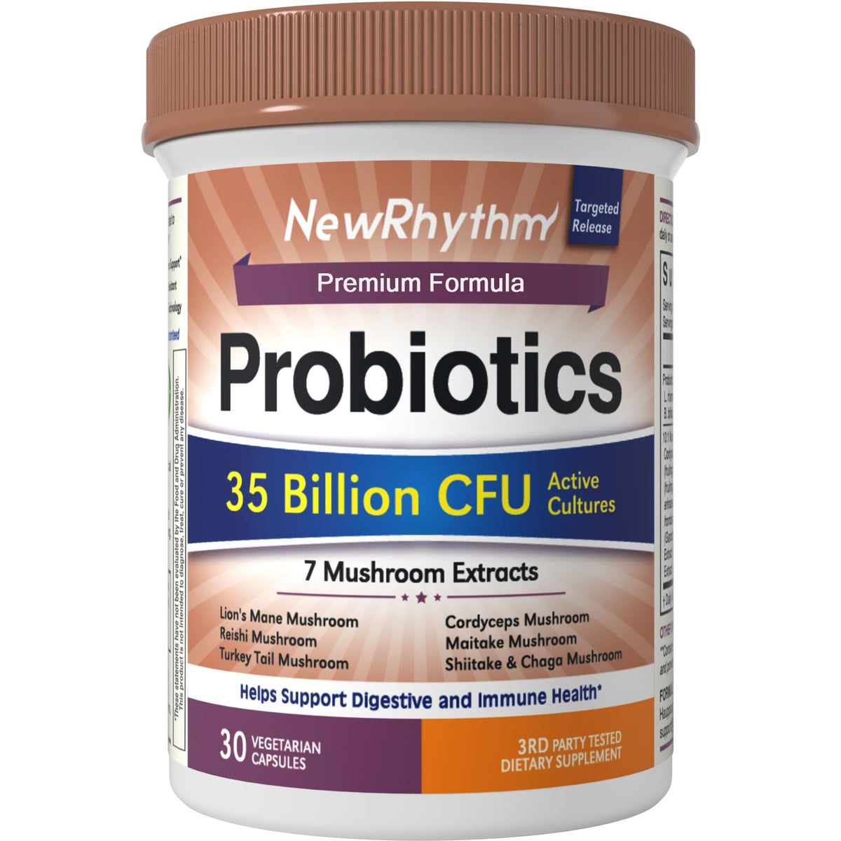 NewRhythm Probiotiques 35 Milliards CFU - boîte avant