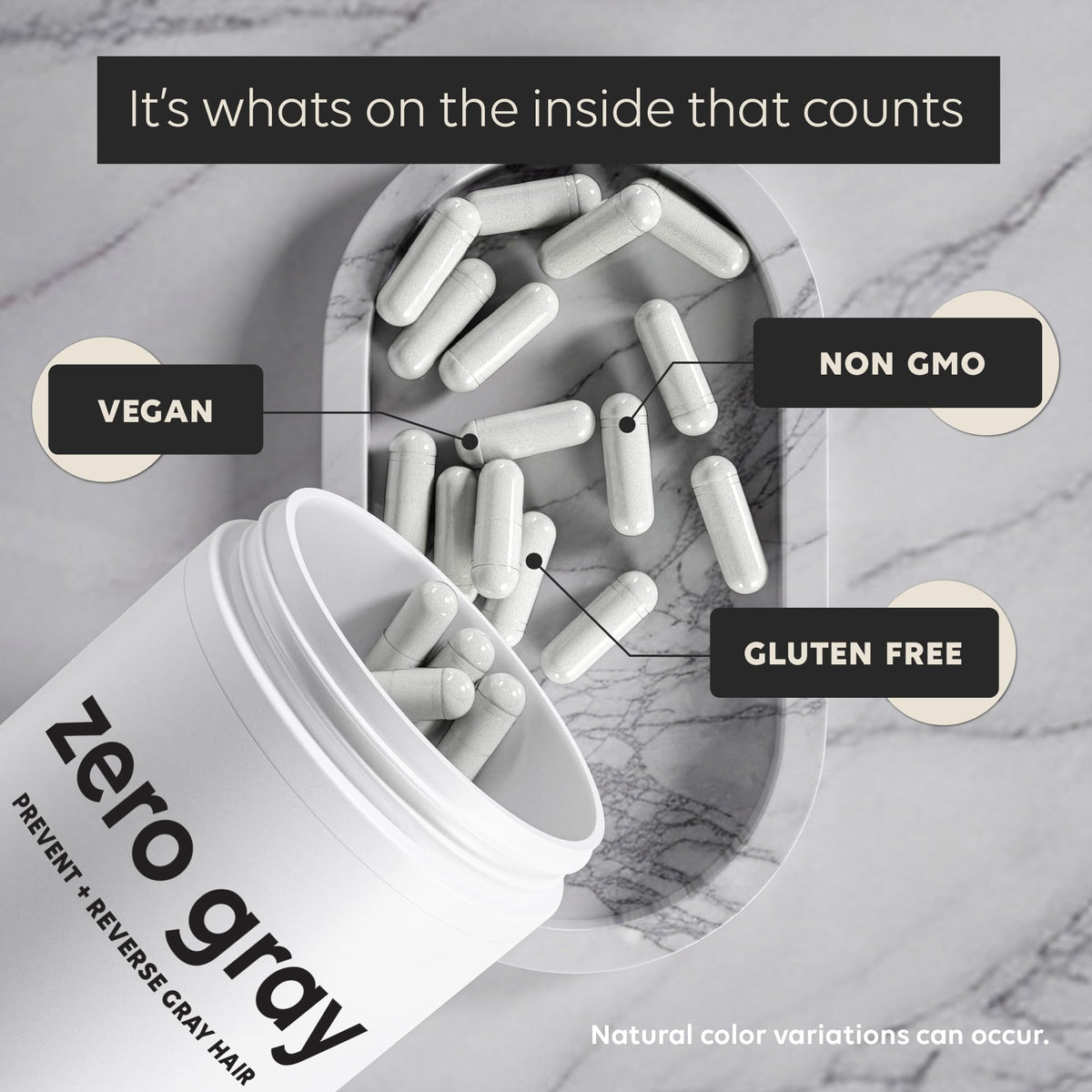 Newt ZERO GRAY™ produit avec un fond naturel
