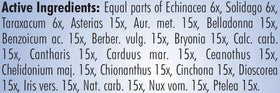 Newton RX PRO Lymphatic Drainer 30ml étiquette et ingrédients