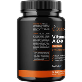 NEXGEN BLENDS Complément Alimentaire ADK Vegan 5000UI D3 K2 MK7 emballage