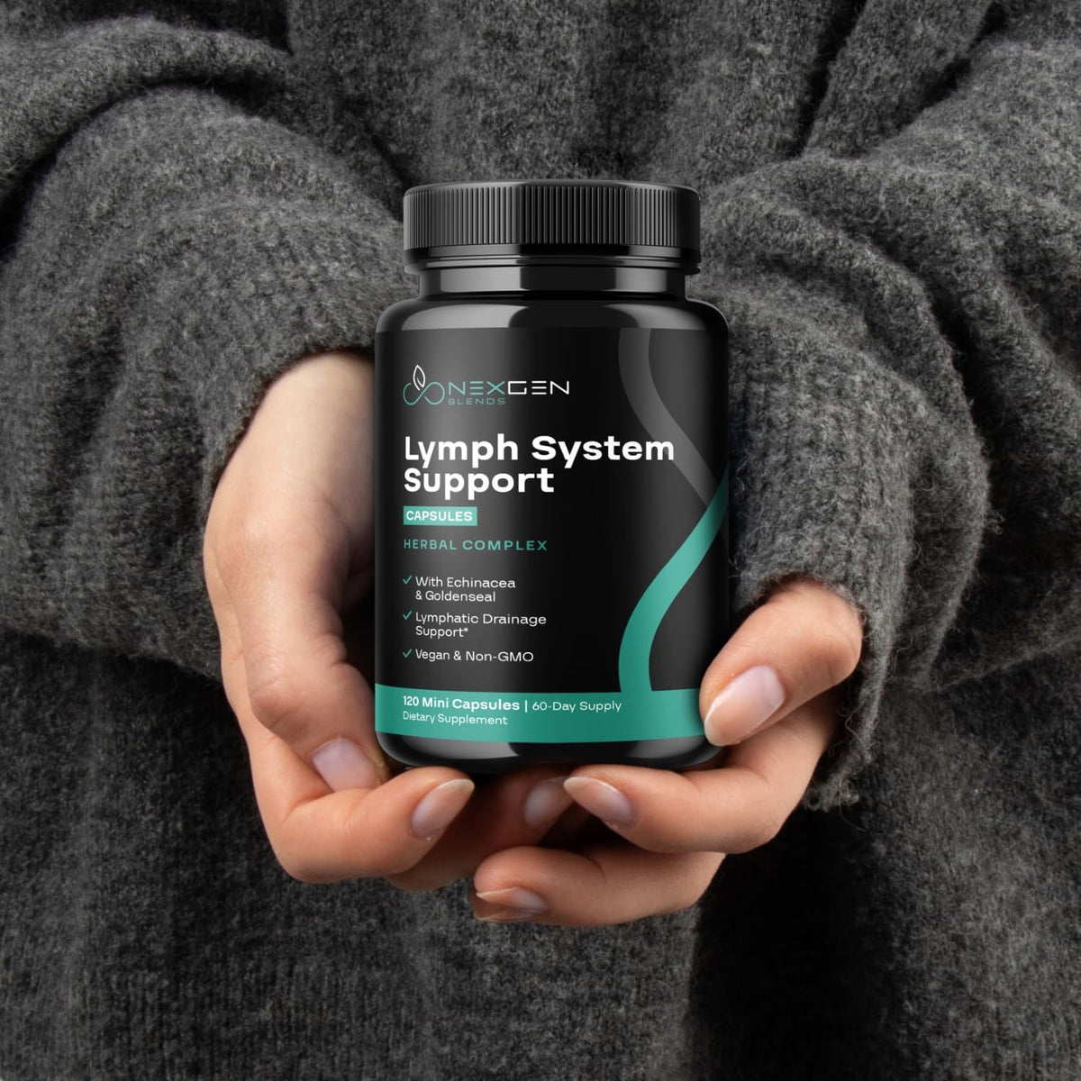 NEXGEN BLENDS Complément Alimentaire Soutien Lymphatique 109g packaging