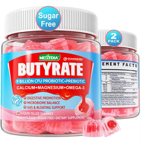 Nextdia Gummies Butyrate 500mg boîte de 522g vue avant