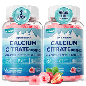 Nextdia Gummies Calcium Citrate 120 pièces packaging avant