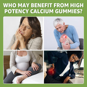 Nextdia Gummies Calcium Citrate 1200mg D3 K2 gummies on a kitchen counter