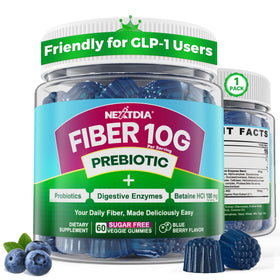 Nextdia Gummies de Fibres 10g Prébiotiques, vue avant du produit