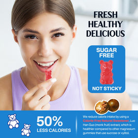 Nextdia Gummies de Magnésium Malate 400mg avec vitamines B