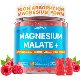 Nextdia Gummies de Magnésium Malate 400mg vue de face