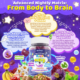 Nextdia Gummies de Sommeil pour Enfants - dosage recommandé