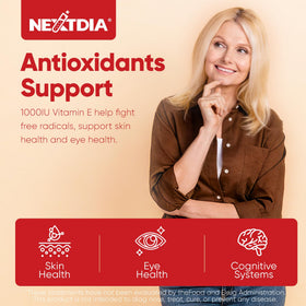 Nextdia Gummies de Vitamine E Liposomales 1000IU avec une portion
