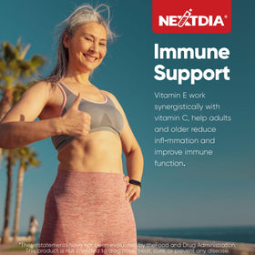 Nextdia Gummies de Vitamine E Liposomales 1000IU détails des ingrédients