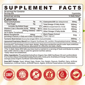 Nextdia Gummies de Vitamine E Liposomales 1000IU emballage