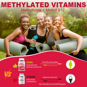 Nextdia Gummies Multivitamines Methylées pour Femmes 490g gummies à l'intérieur