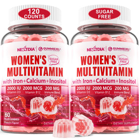 Nextdia Gummies Multivitamines Methylées pour Femmes 490g vue de face