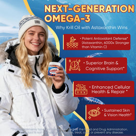 Nextdia Gummies Omega 3 Huile de Krill Liposomale 2000mg goût orange