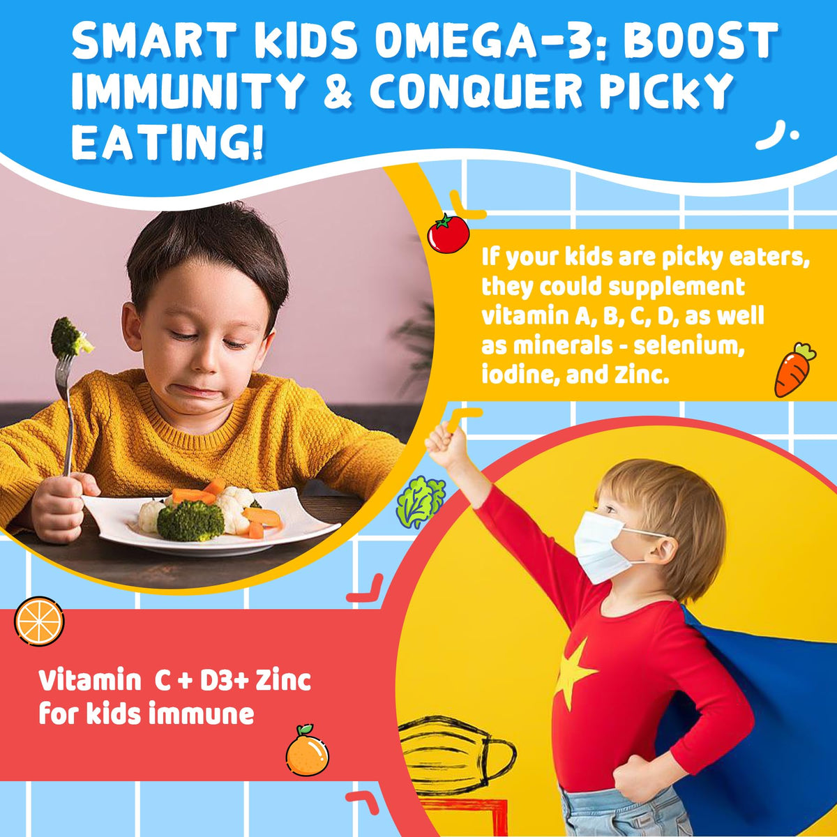 Nextdia Gummies Omega 3 pour enfants gélules ouvertes