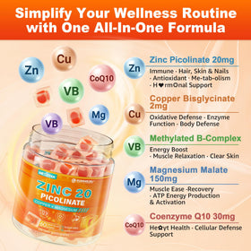 Nextdia Gummies Zinc Picolinate Cuivre 60 pièces - texture des gummies