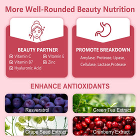 Nextdia multi-collagène flacon ouvert avec capsules