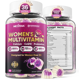 Nextdia Multivitamines Femmes 50+ Gummies 240g vue de face
