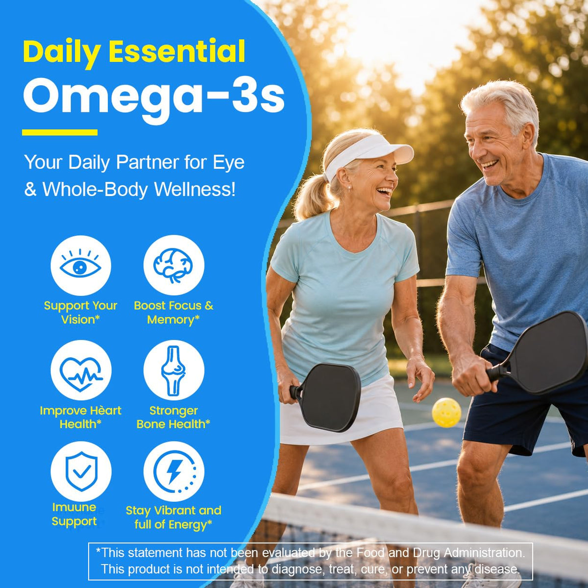 Nextdia Omega 3 Gummies 1600mg avec un fond naturel et végétal