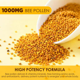 Nextdia Pollen d'Abeille Bio 1000mg – ingrédients et étiquette