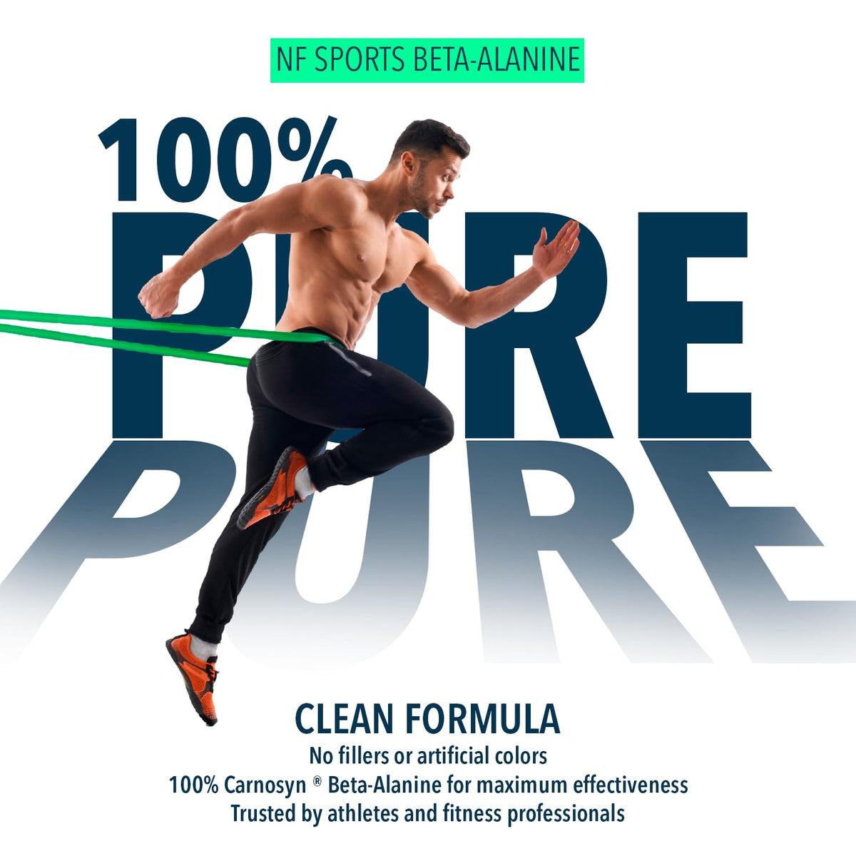 NF Sports Beta-Alanine 386g contenu en poudre