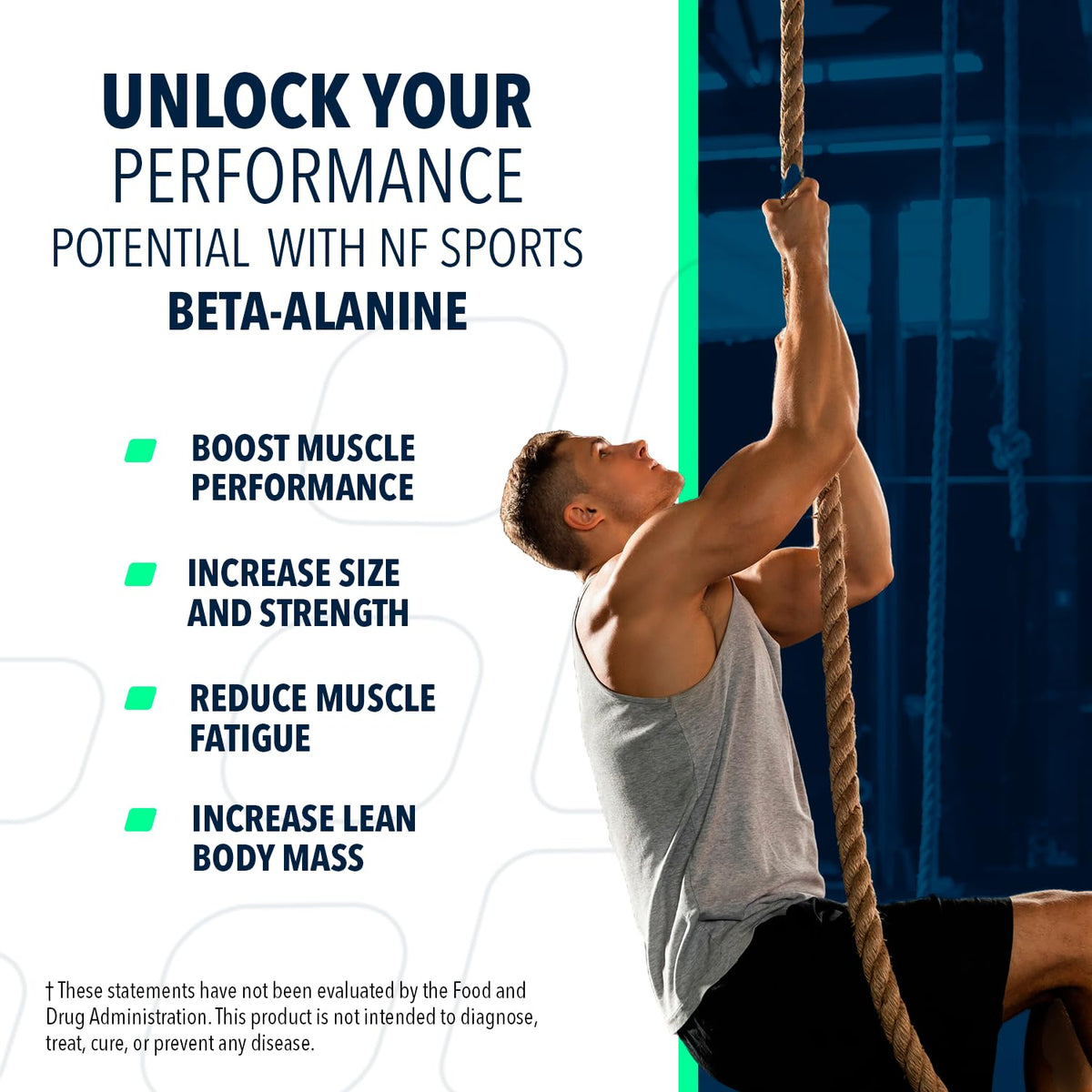 NF Sports Beta-Alanine 386g pot arrière