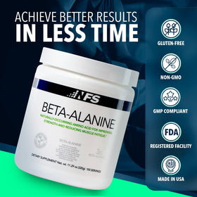 NF Sports Beta-Alanine 386g utilisation avec un shaker