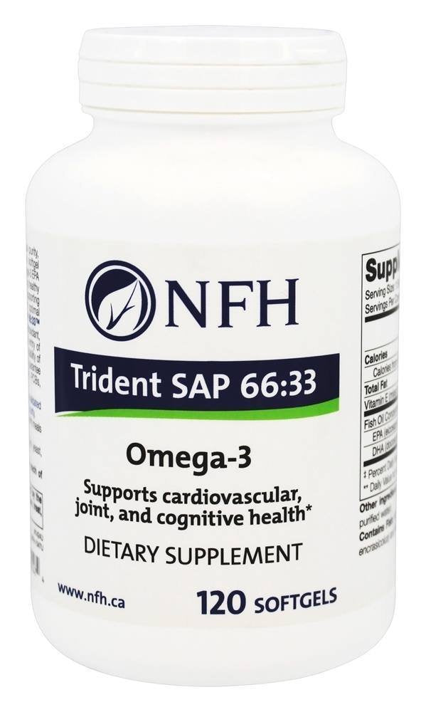 NFH Trident SAP 66:33 120 gels sur fond blanc