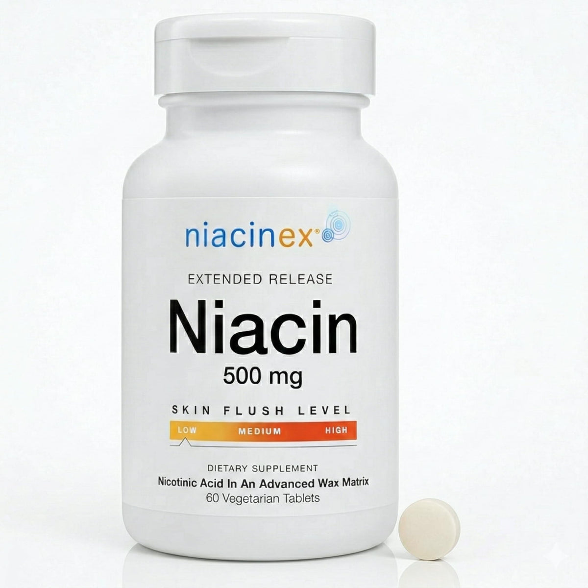 Niacinex Niacine 500mg 60 comprimés vue avant