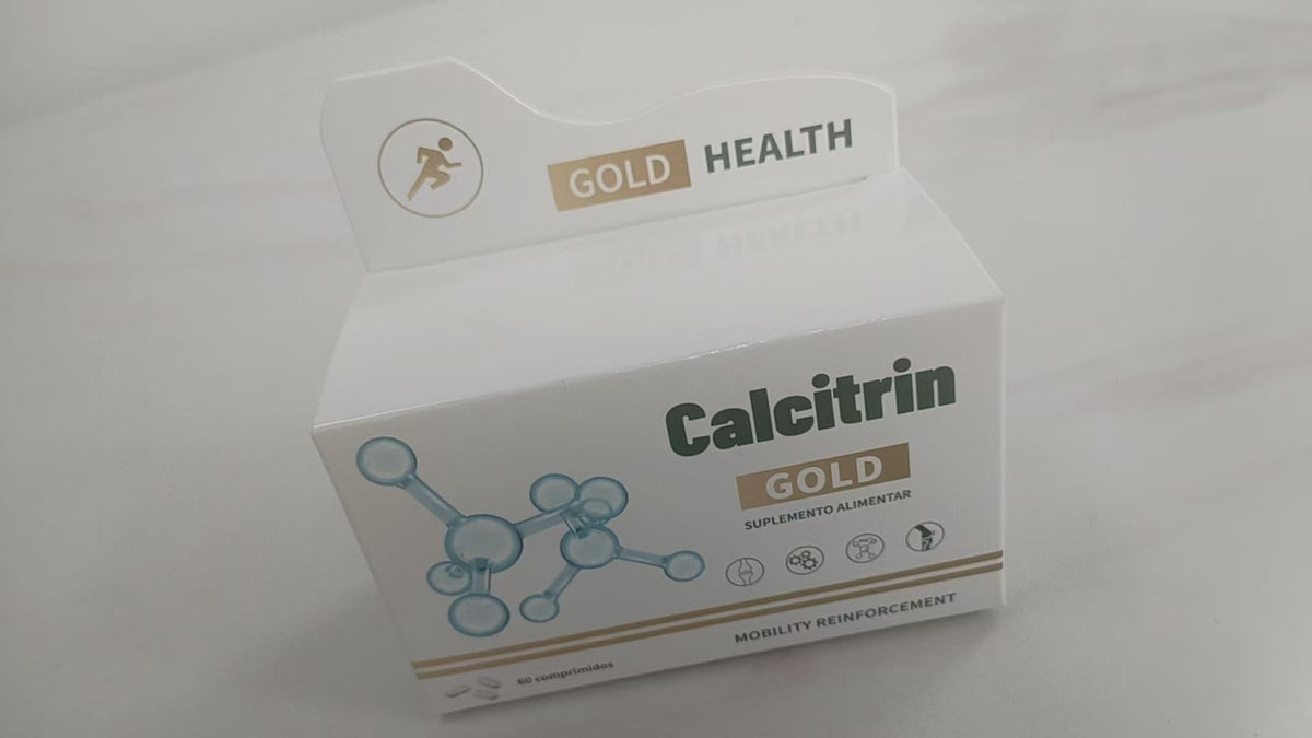 Nichalous Calcitrin Gold comprimés dans un décor naturel