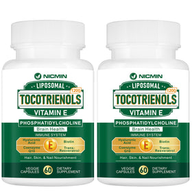 NICMIN Complément Alimentaire Vitamine E Tocotrienols 1200mg - vue de face