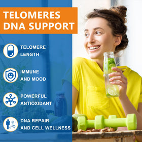 NICMIN Soutien ADN Telomères 700mg arrière de la boîte