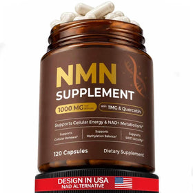 Ninsiec NMN 1000mg Glutathion Liposomal vue avant du flacon
