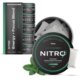 NITRO Pouches sachets nootropiques en canette vue de face