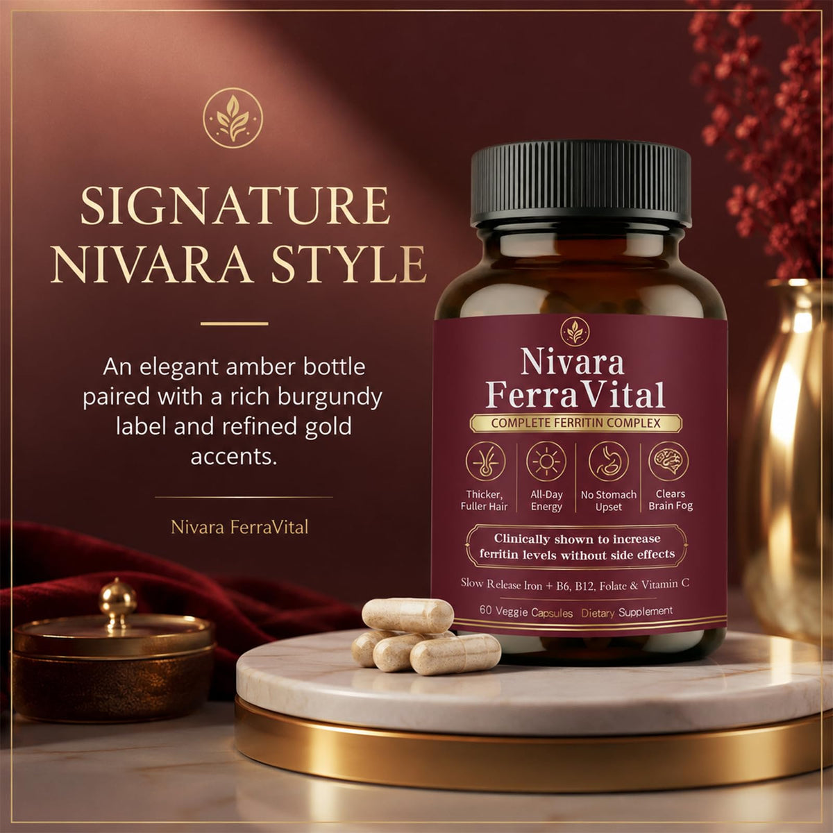 Nivara Ferravital complément alimentaire fer avec d'autres vitamines