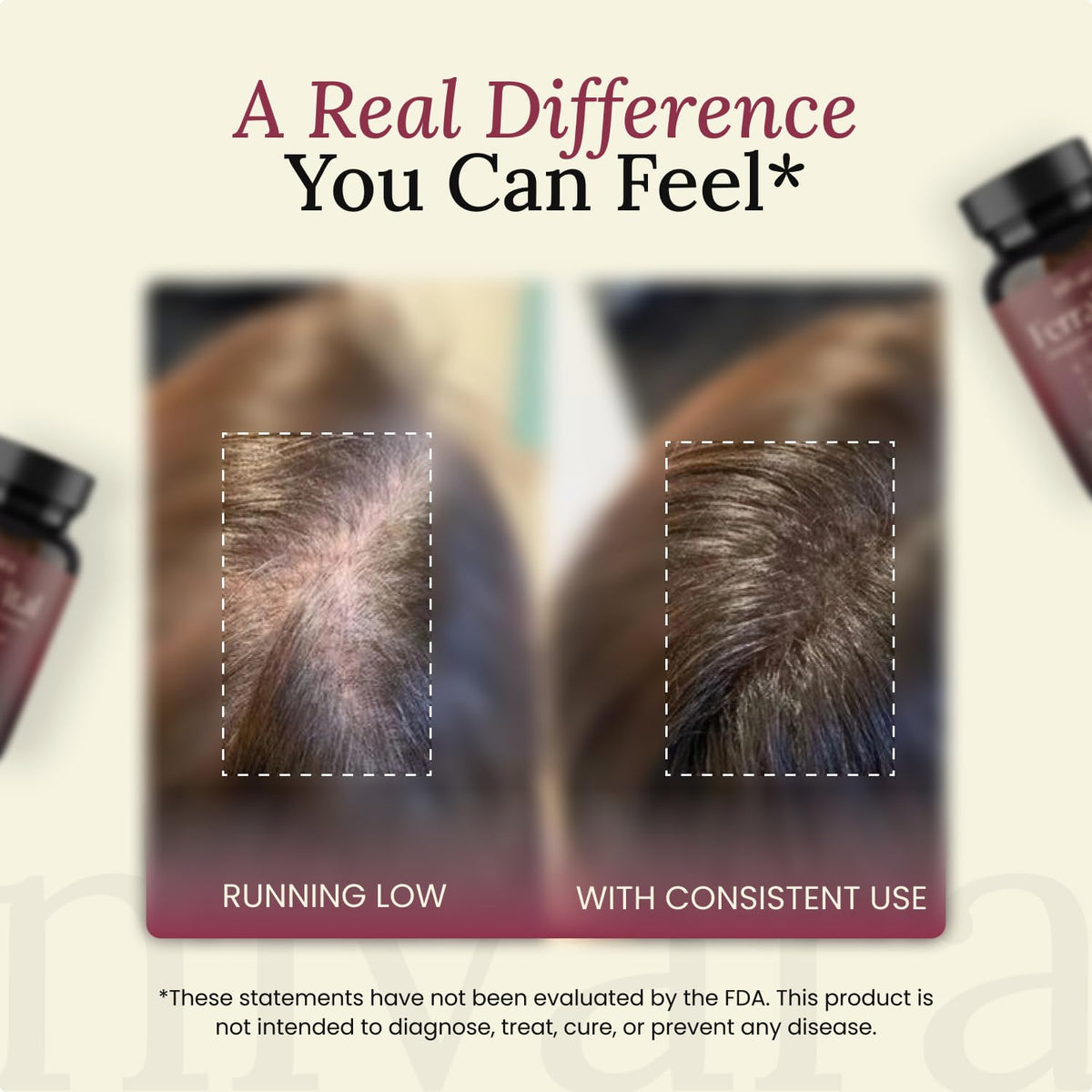 Nivara FerraVital Complex Ferritine capsules ouvertes montrant leur contenu